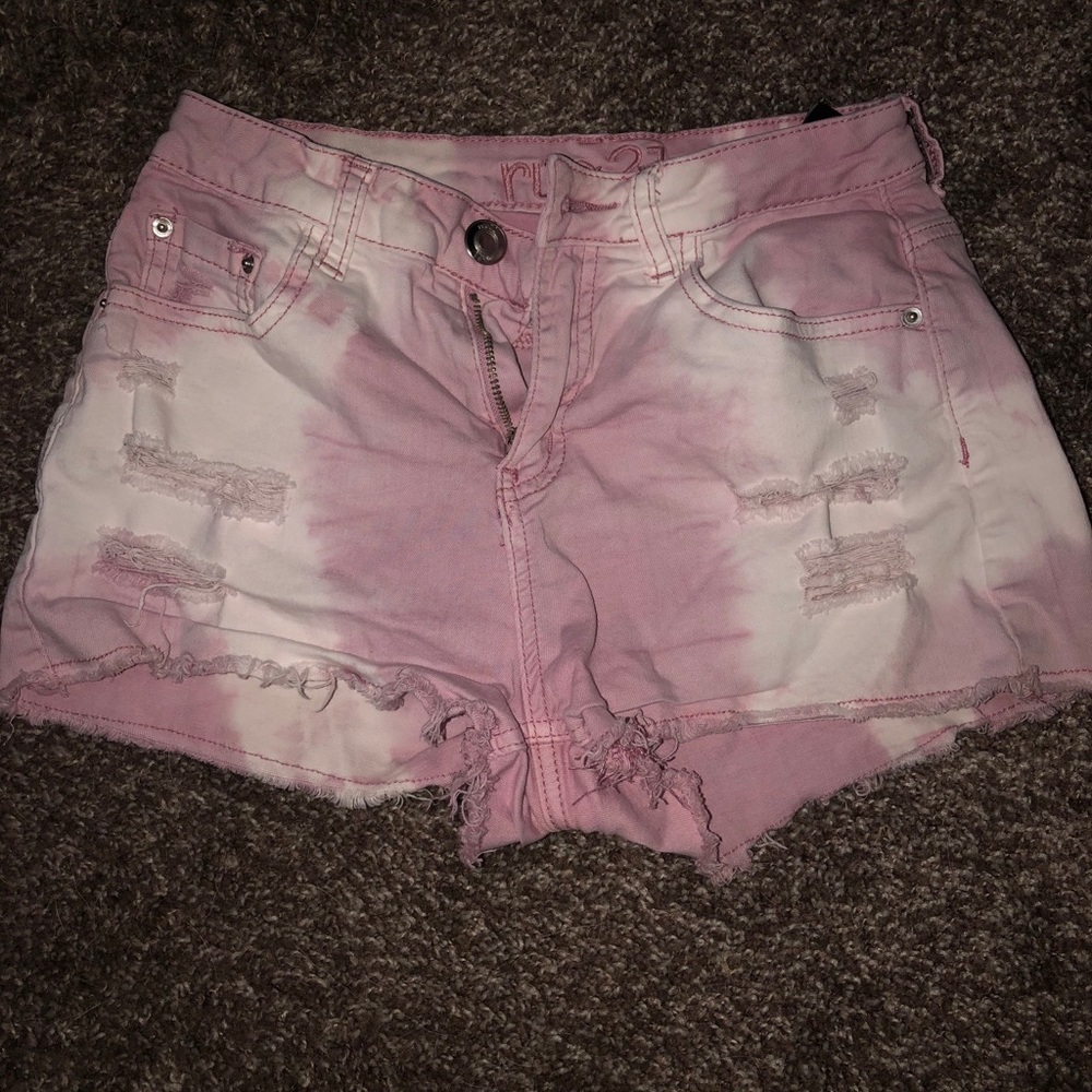 Pink shorts